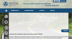 Desktop Screenshot of amvoq.ca